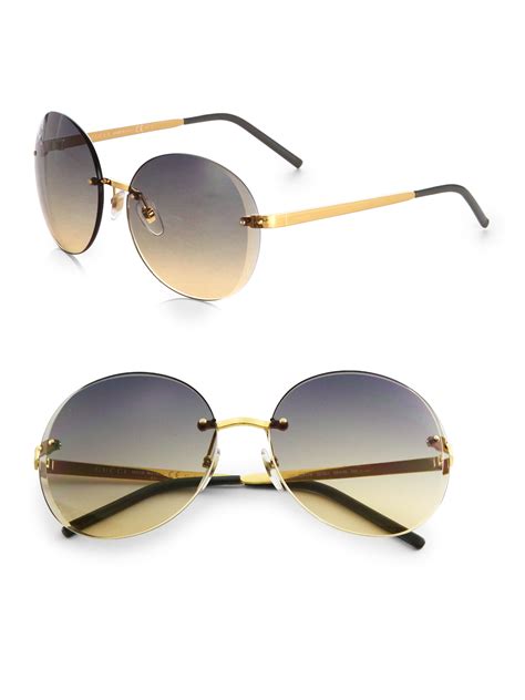 gucci round black and gold sunglasses|gucci sunglasses black friday.